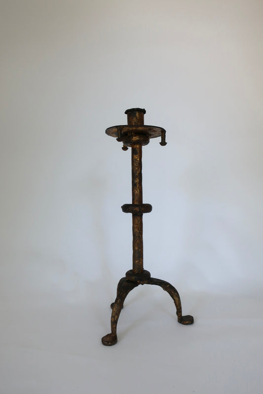 Cast Iron 3 Foot Candle Holder