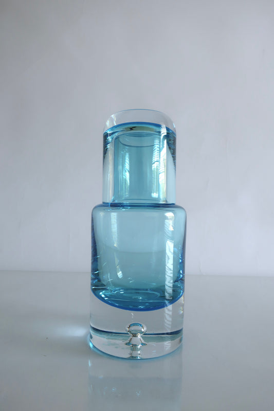 Krosno Blue Bedside Carafe