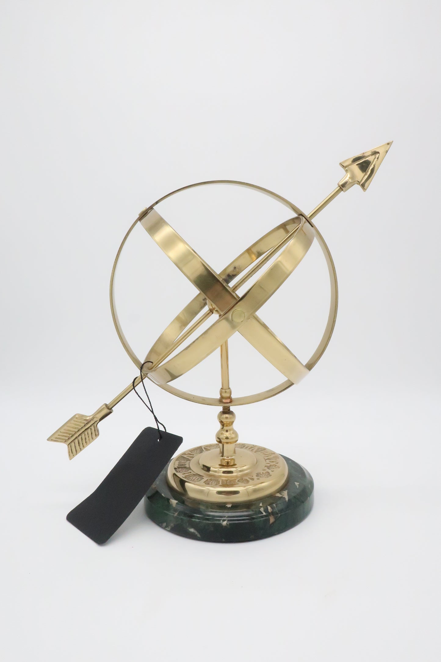 Brass & Marble Armillary Sphere