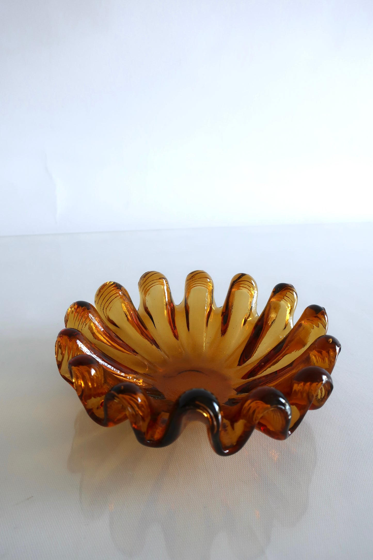 Italian Amber Ashtray