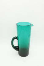 1970s Empoli Teal Pitcher