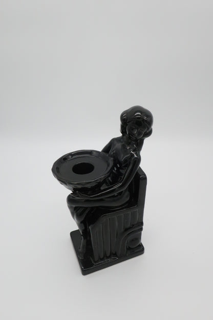 Art Deco Nude Candle Holder