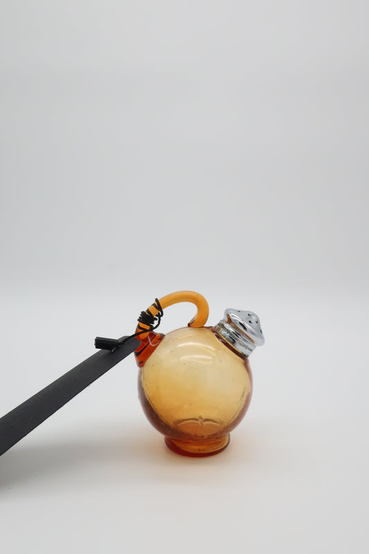 Cambridge Amber Glass Salt Shaker