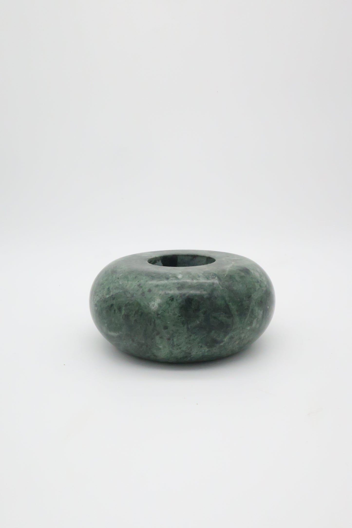 Green Marble Tealight Candle Holder