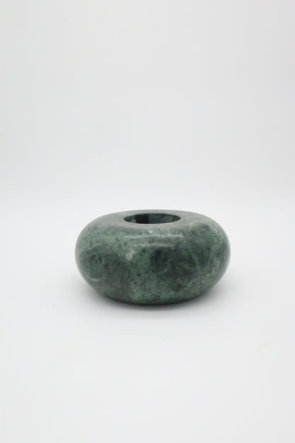 Green Marble Tealight Candle Holder
