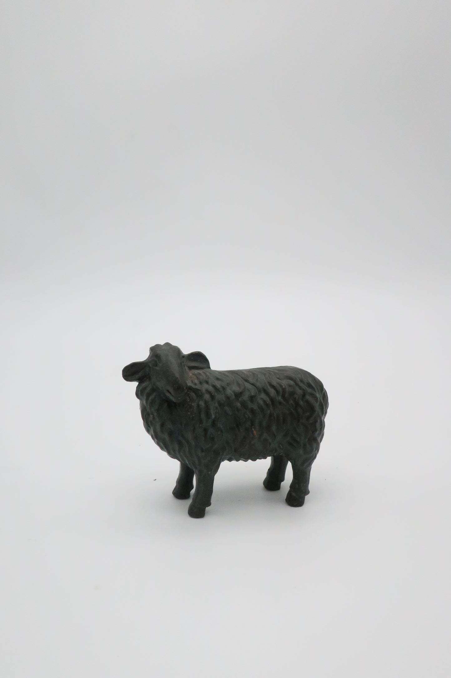 Cast Iron Sheep Business Card Holder