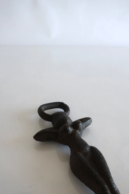 Cast Iron Nude Bottle Opener