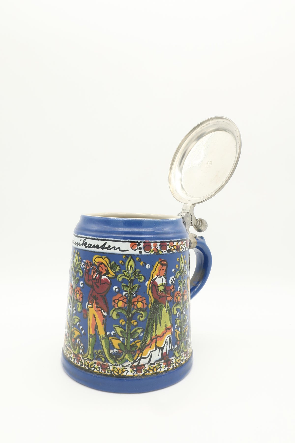 Hand Painted German Beer Stein
