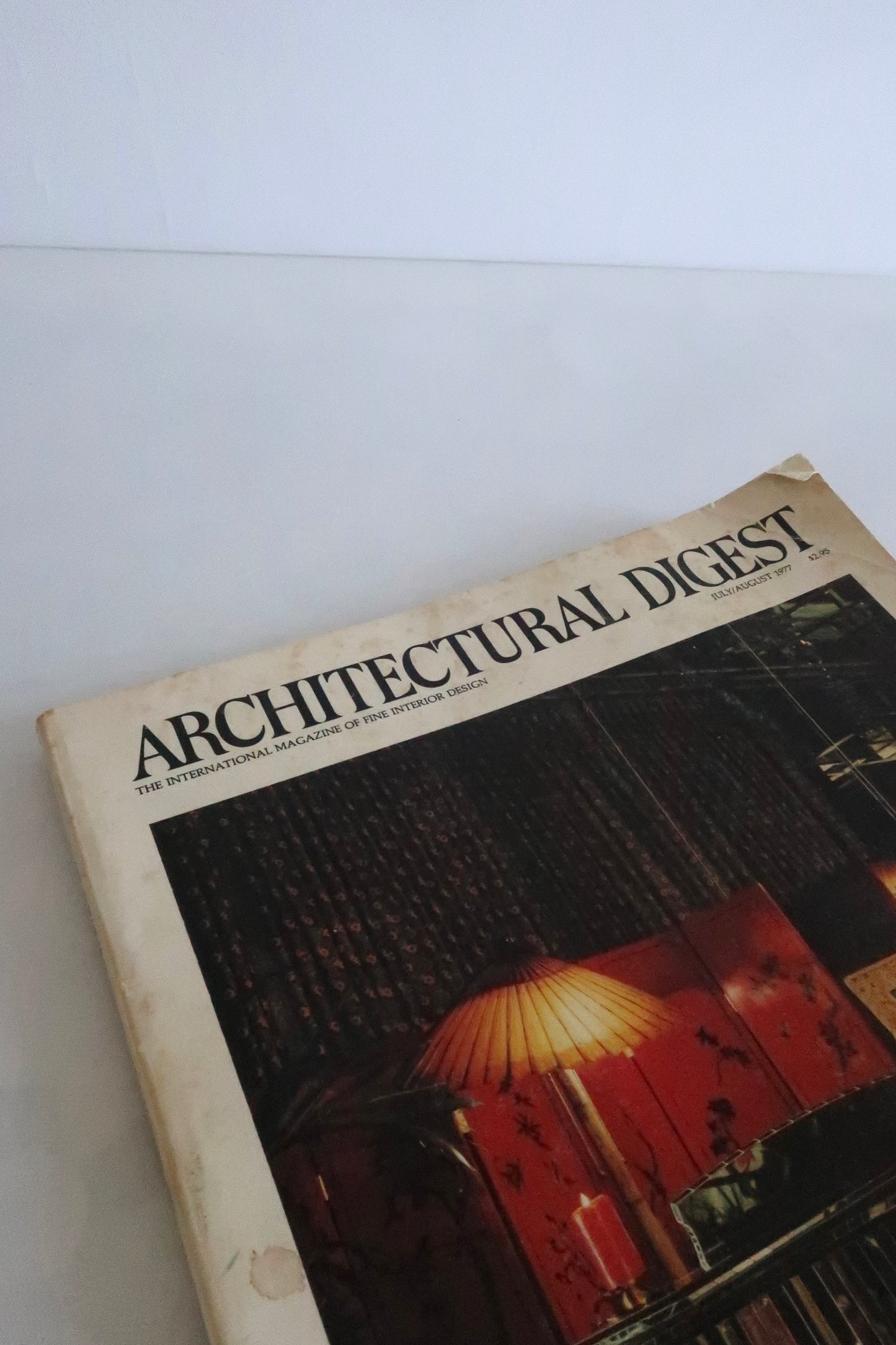 Architectural Digest 1977 Magazine