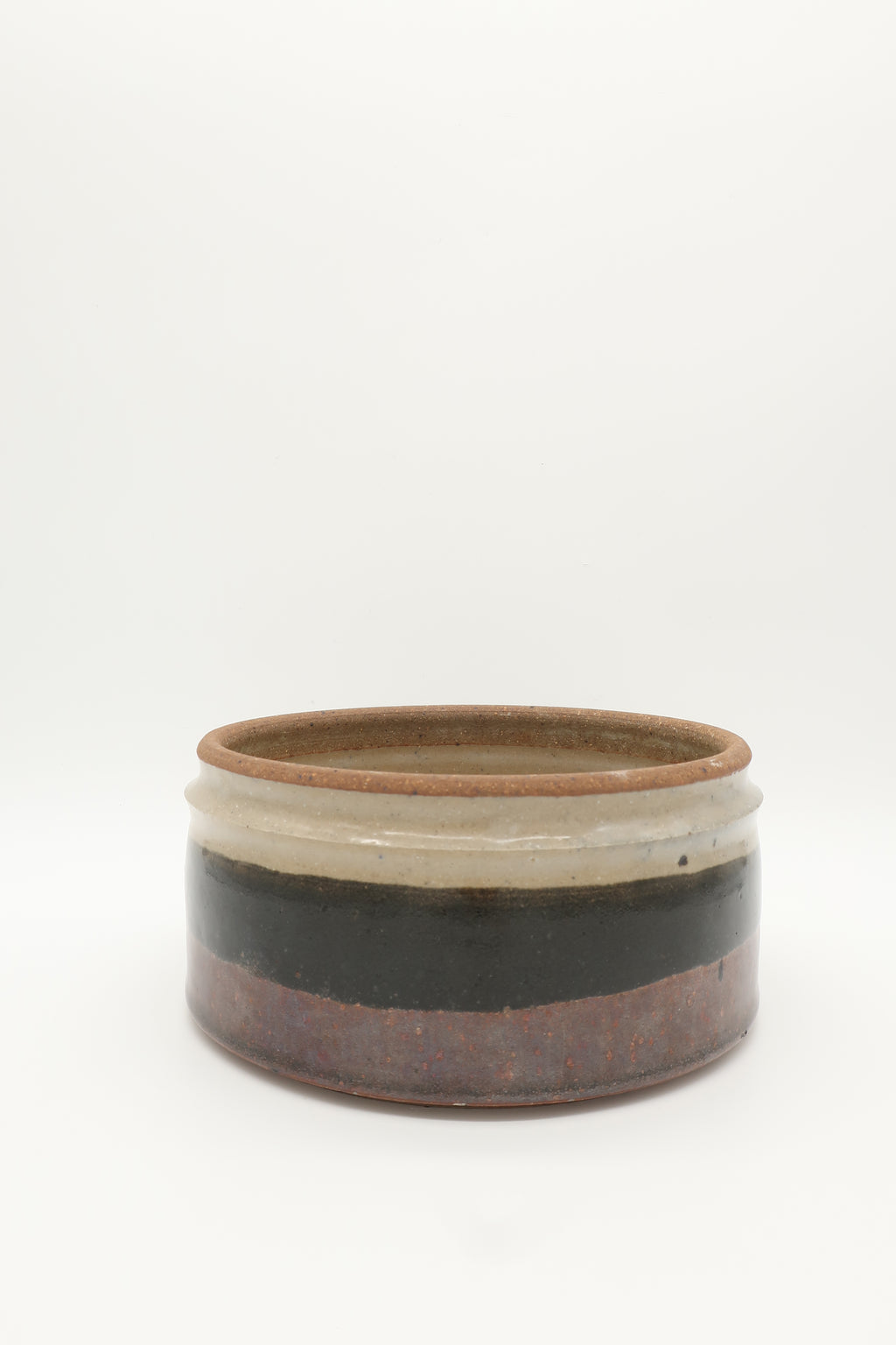Handcrafted Round Ceramic Pot