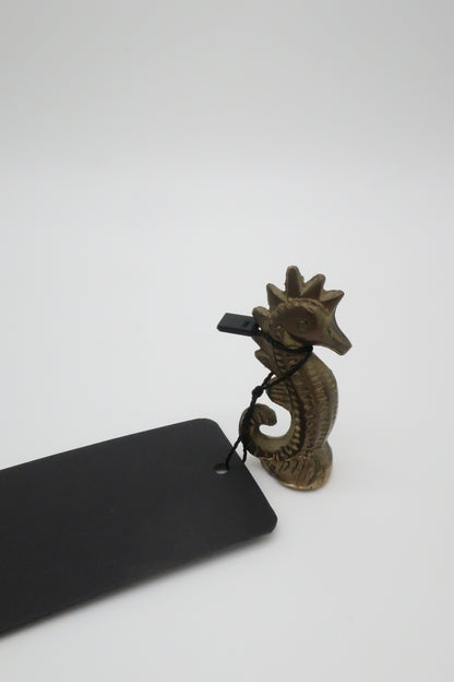 Brass Seahorse