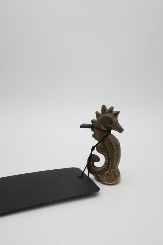 Brass Seahorse