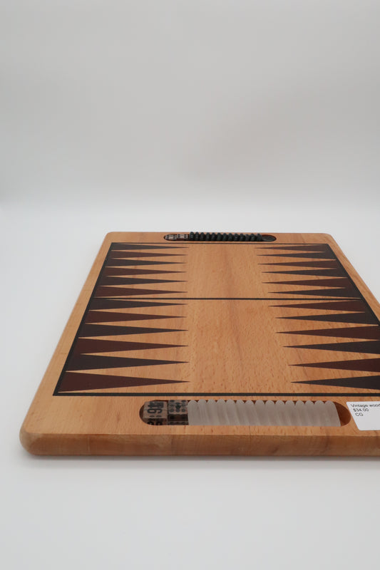 Wooden Backgammon Board Set