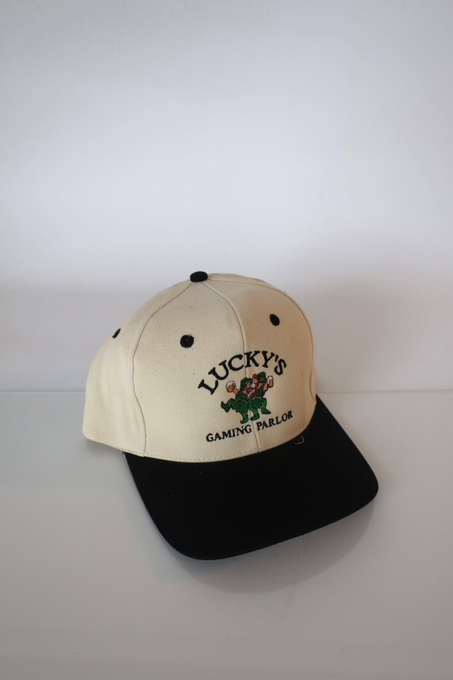 90's Lucky's Gaming Parlor Blue Rimmed Hat