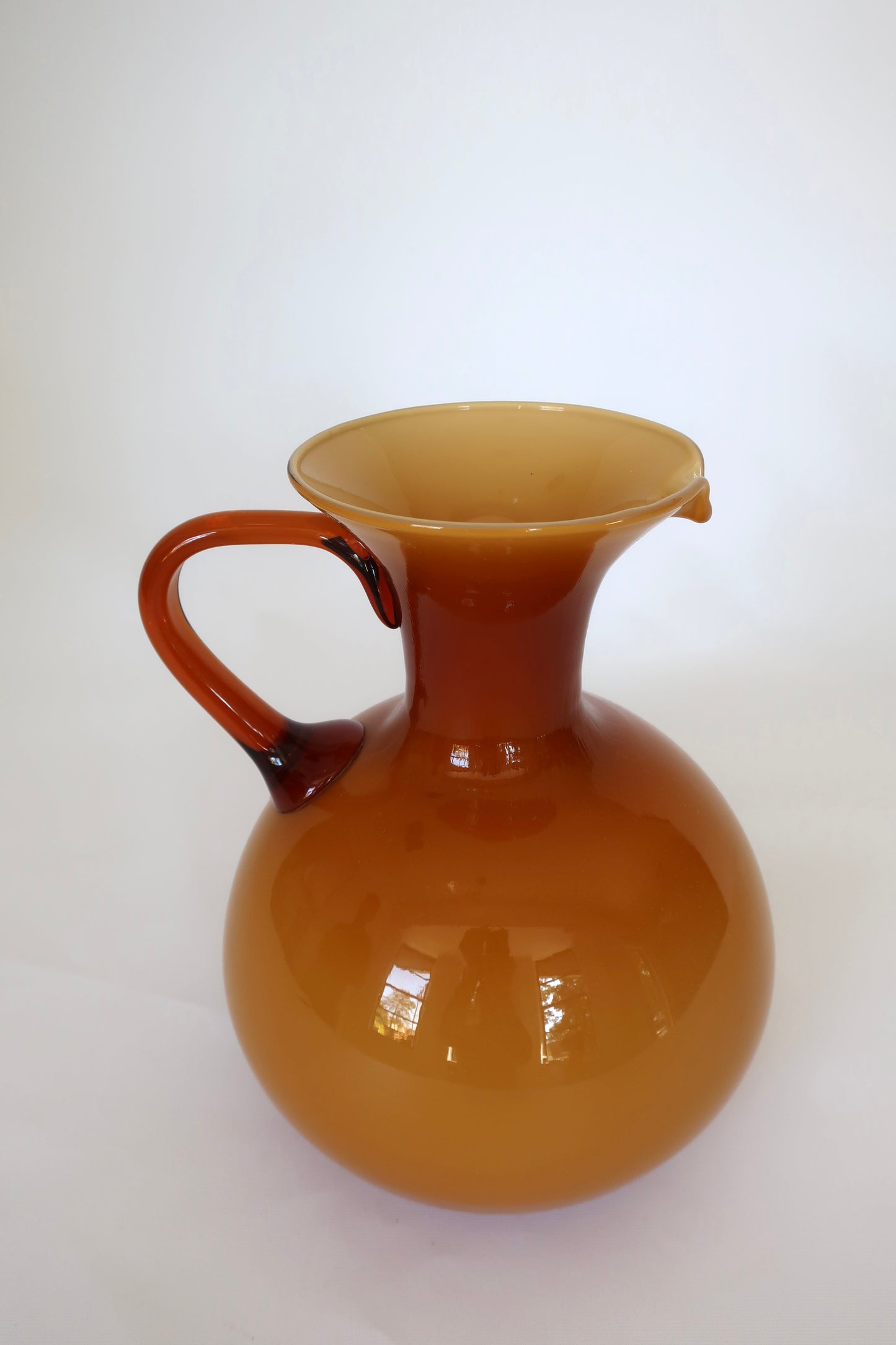 Empoli Amber Cased Pitcher