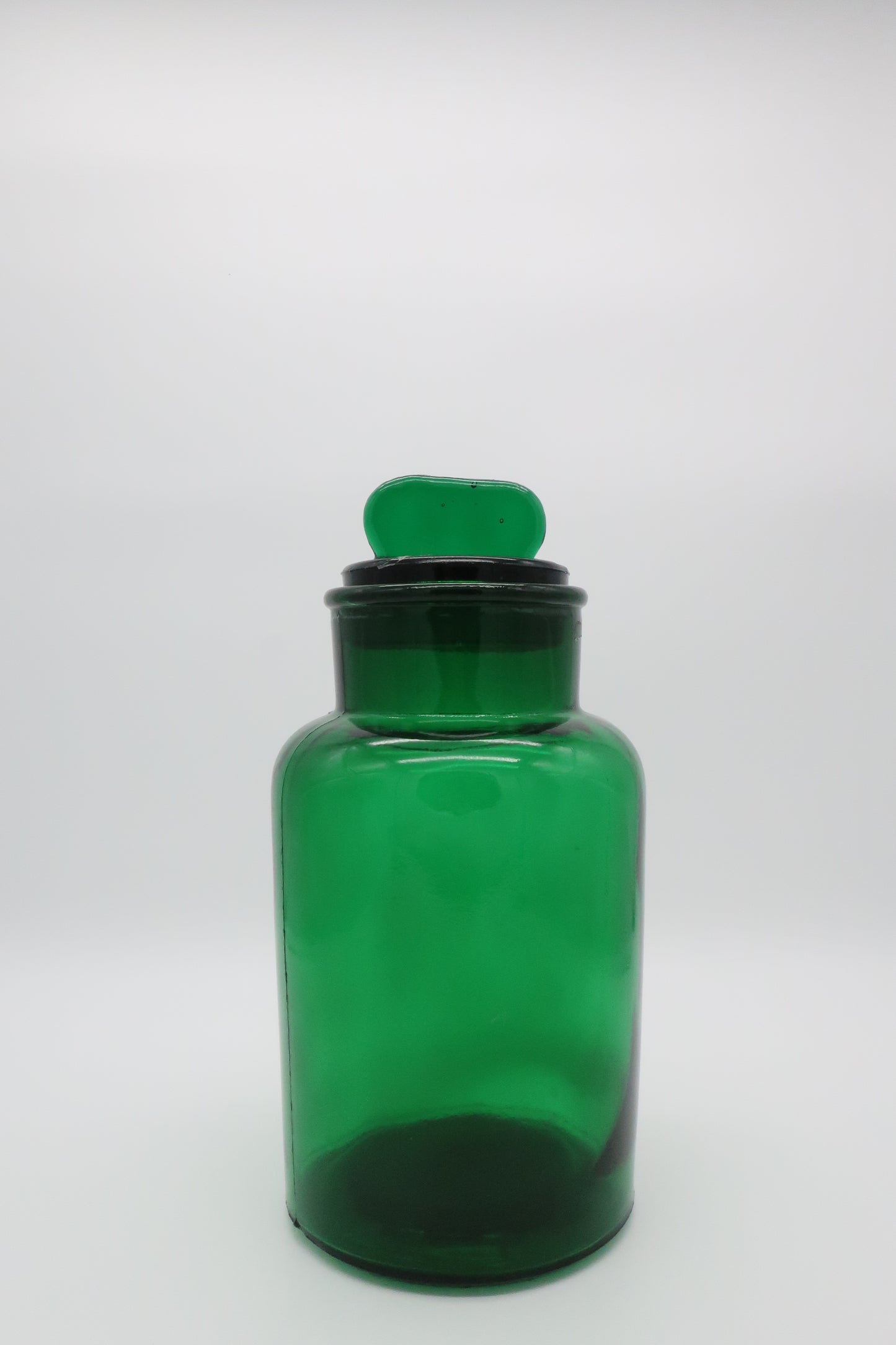 Green Italian Lidded Canister