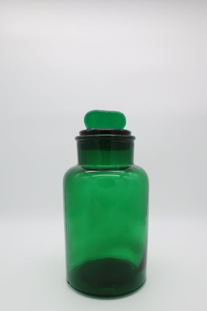 Green Italian Lidded Canister