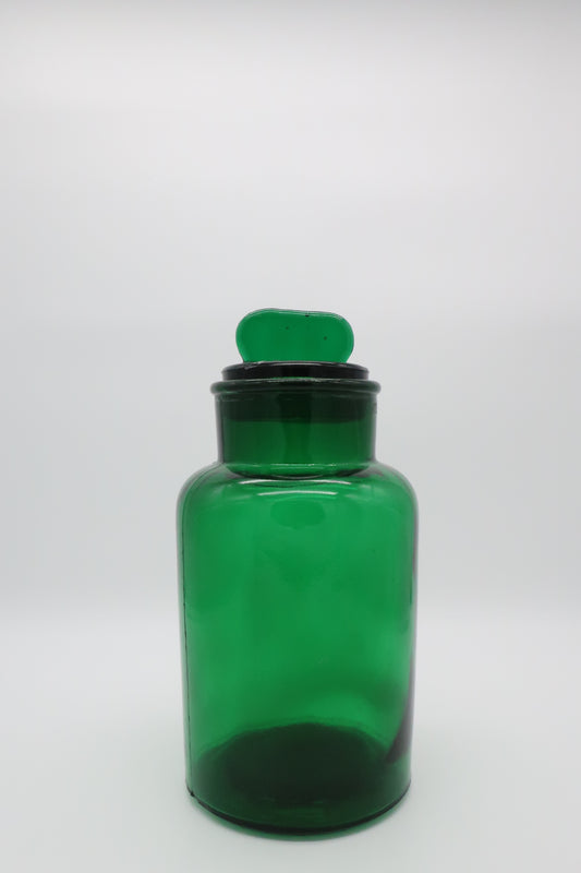 Green Italian Lidded Canister