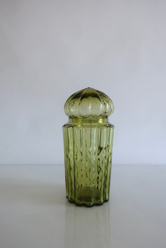 Empoli Green Lidded Canister