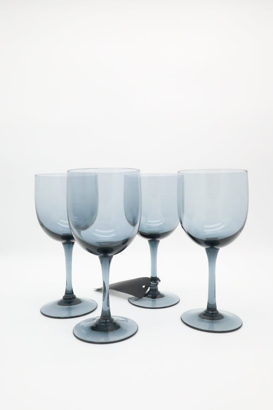 Sasaki Blue Romance Wine Glasses
