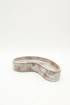 Handcrafted Ceramic Boomerang Catch-all