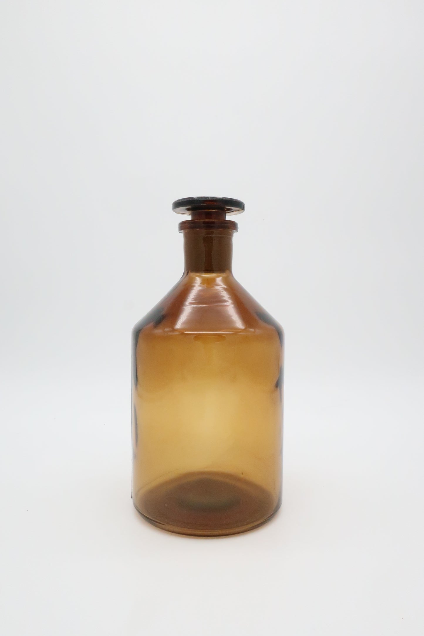 Dark Amber Apothecary Bottle