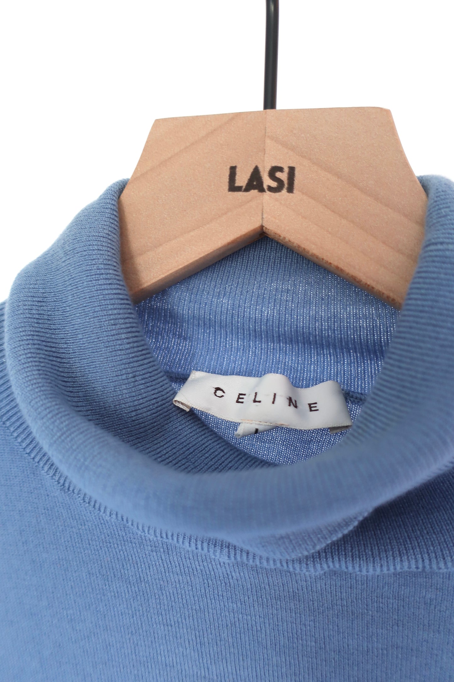 Celine Azure Turtle Neck Sweater