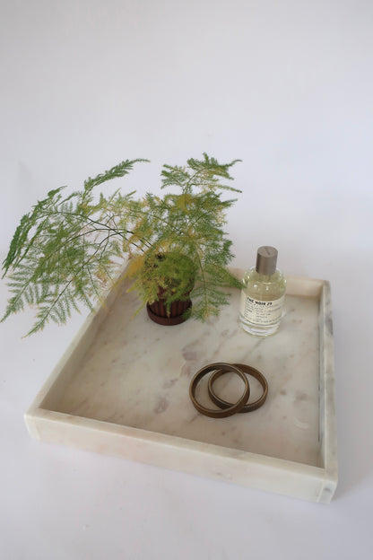 Marble Square Catch-all Tray