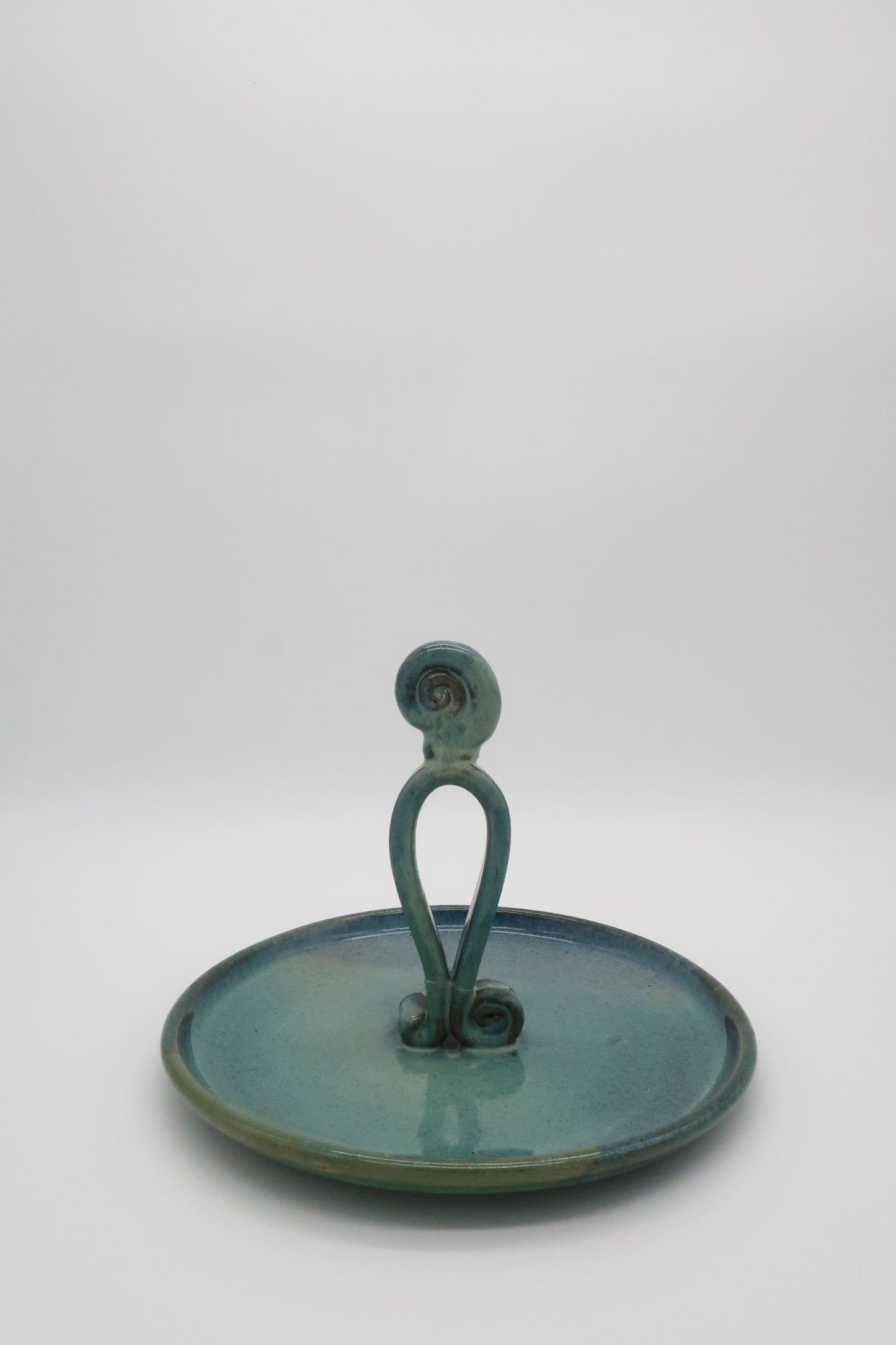 Ceramic Green Catch-all Plate