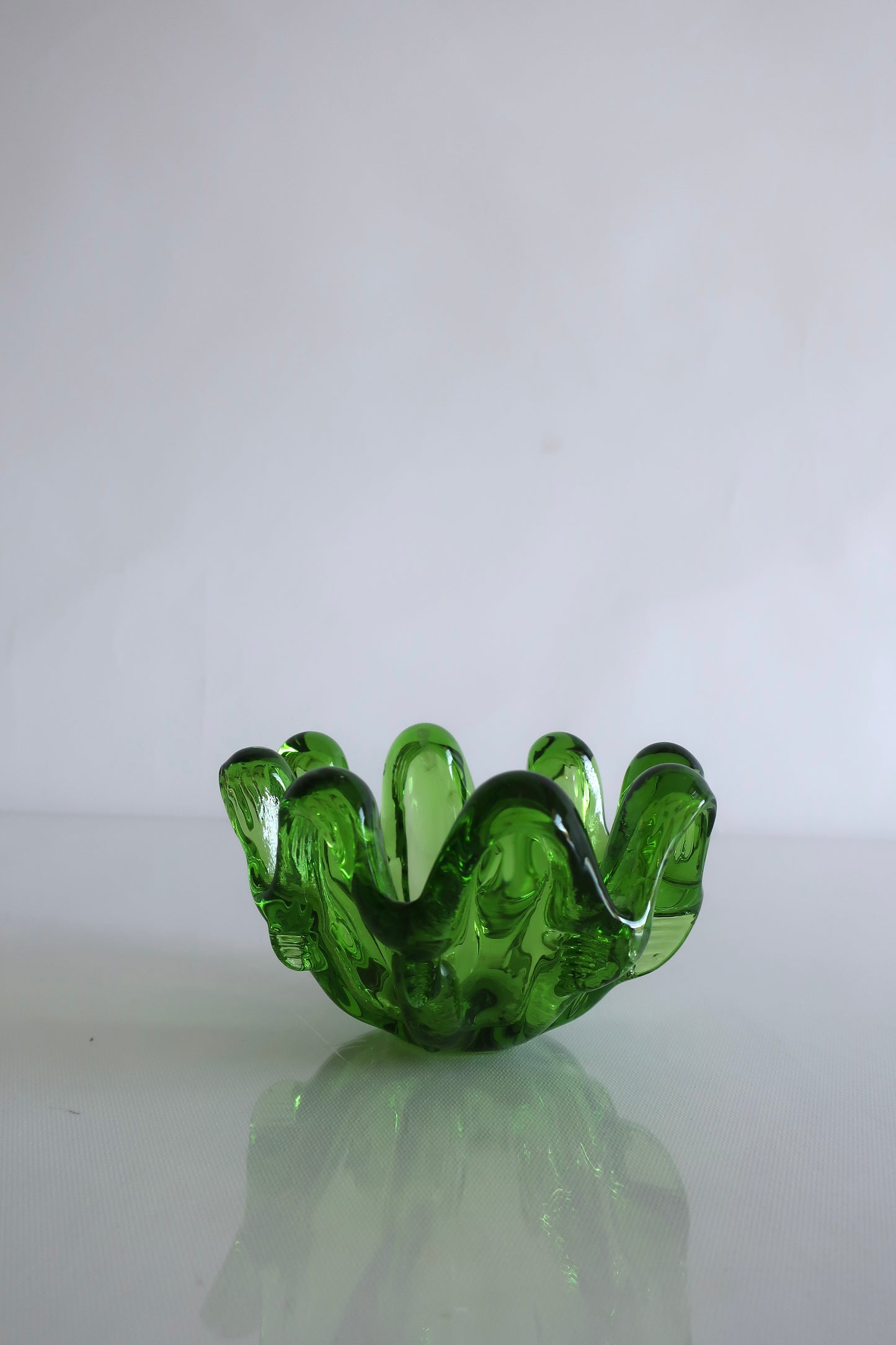 Italian Green Ashtray