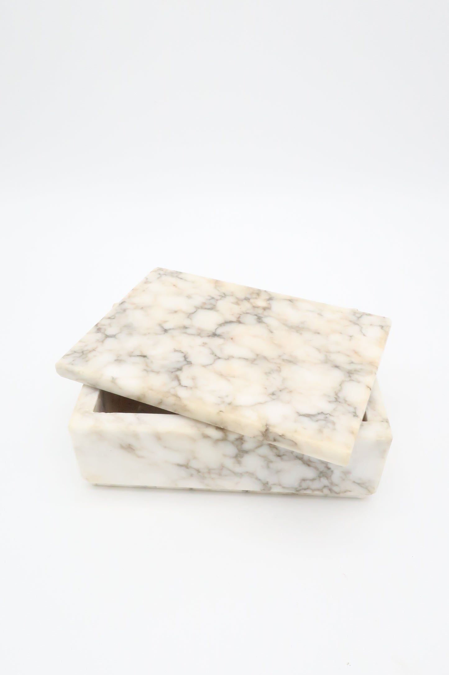 Italian Alabaster Lidded Catch-all