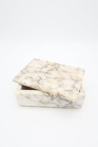 Italian Alabaster Lidded Catch-all