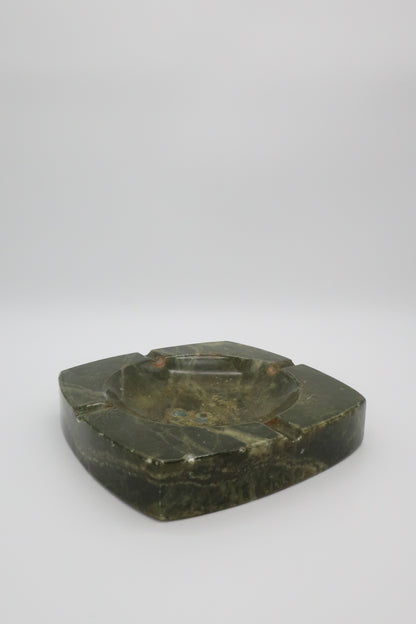Italian Alabaster Green Ashtray