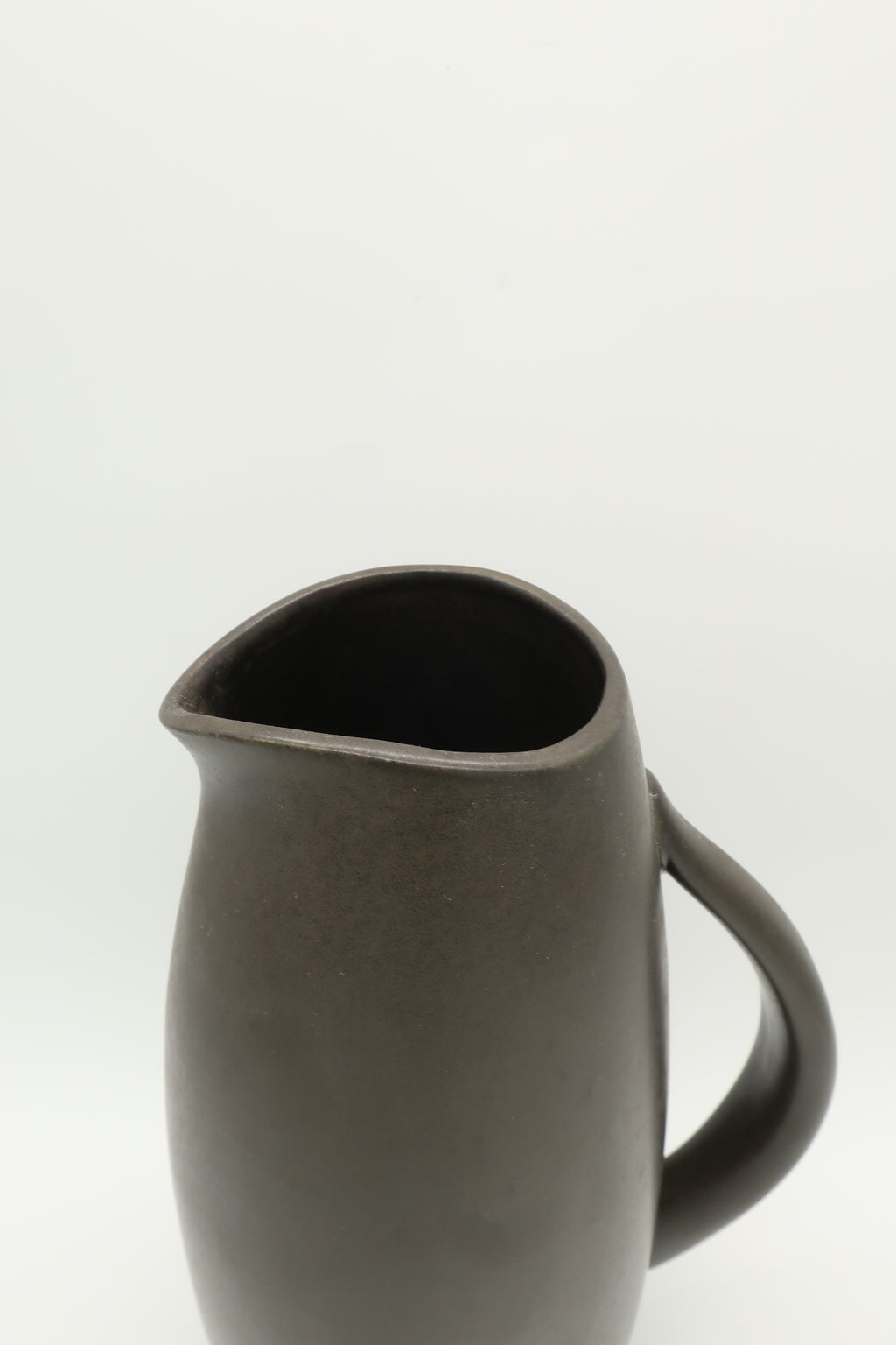 Brown Ceramic Pitcher