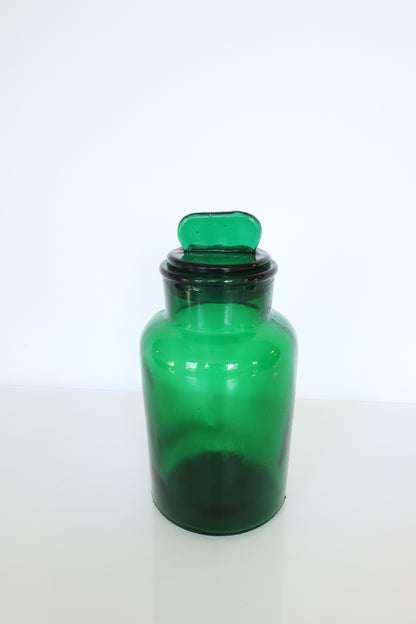 Green Italian Lidded Canister