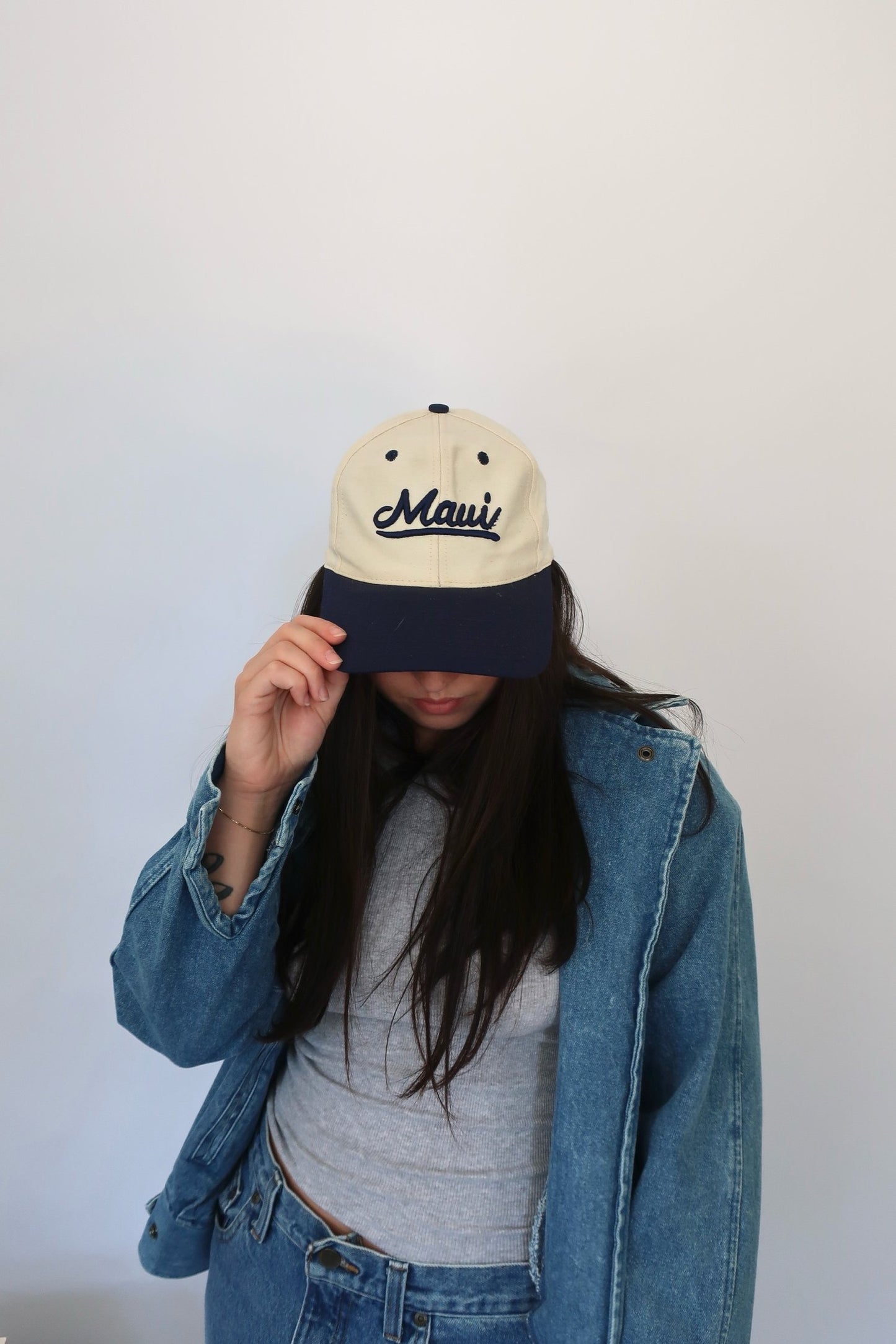 Maui Blue & Sand Snapback Hat