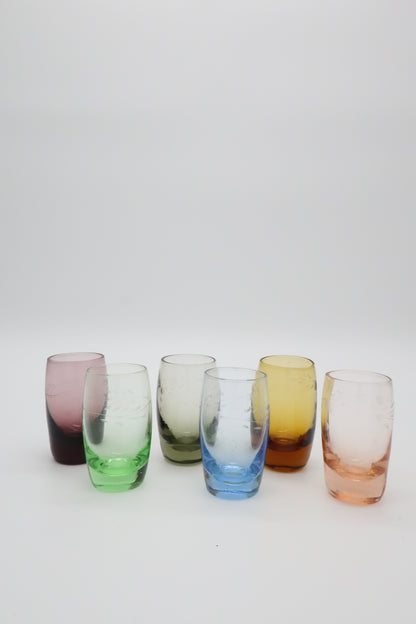 Multi Colored Shotglasses