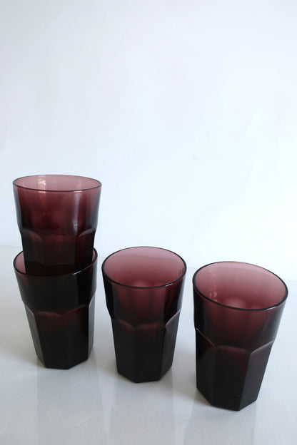 Libbey Amethyst Tumblers