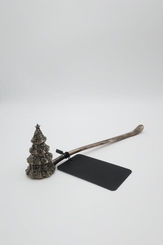 Silver Christmas Tree Candle Snuffer
