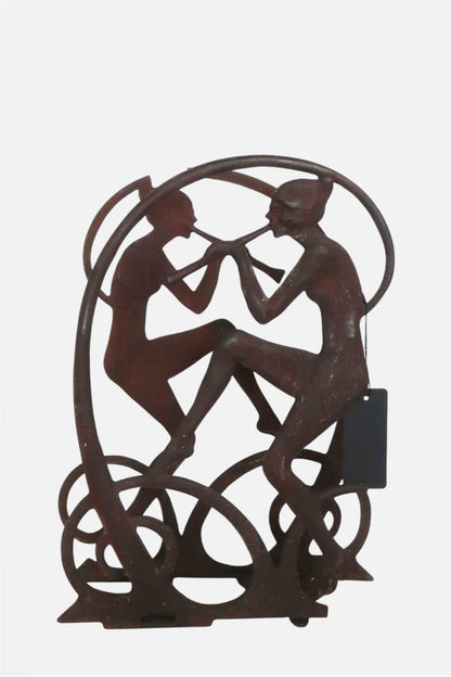 1920's Art Deco Seville Art Iron Magazine Rack