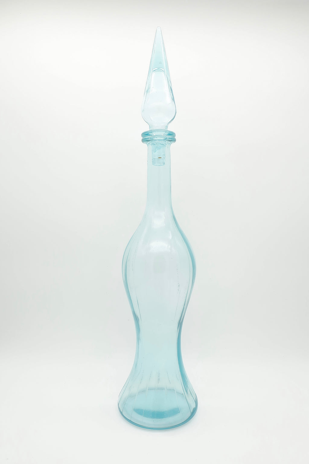 Empoli Italian Blue Genie Bottle Decanter