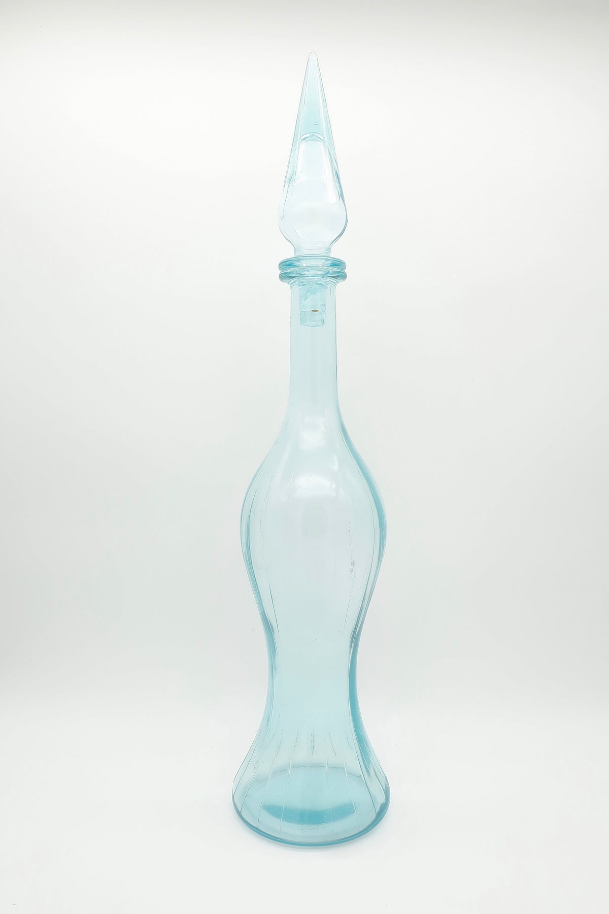 Empoli Italian Blue Genie Bottle Decanter