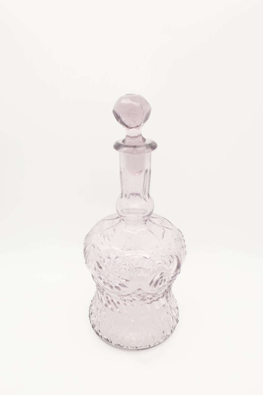1920's Manganese Lilac Decanter