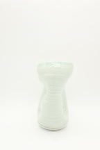 Sea Green Ceramic Pinch Vase