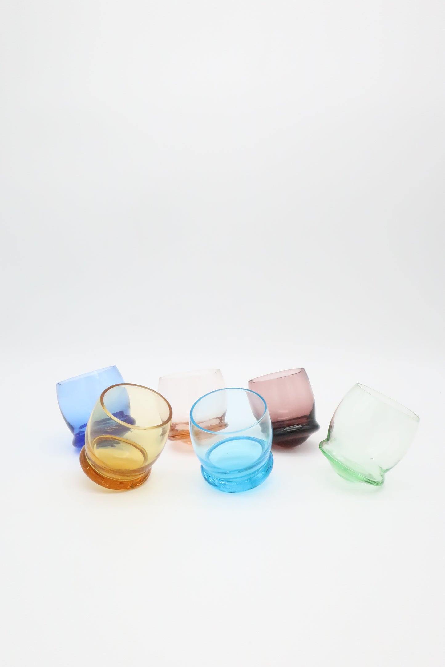 Multi Colored Rolling Shotglasses