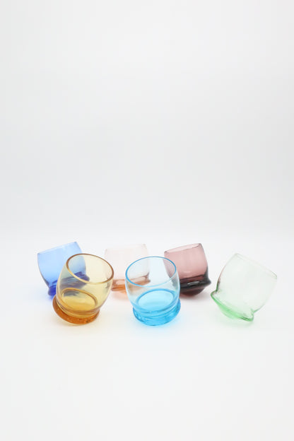 Multi Colored Rolling Shotglasses