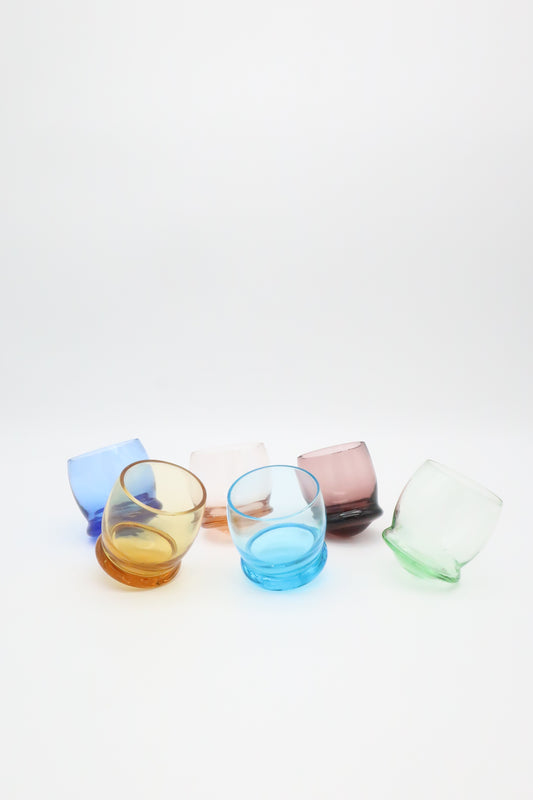 Multi Colored Rolling Shotglasses