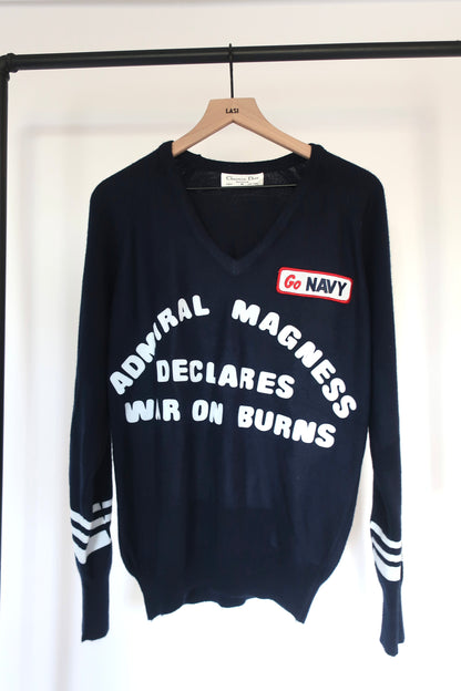 Christian Dior Navy Sweater