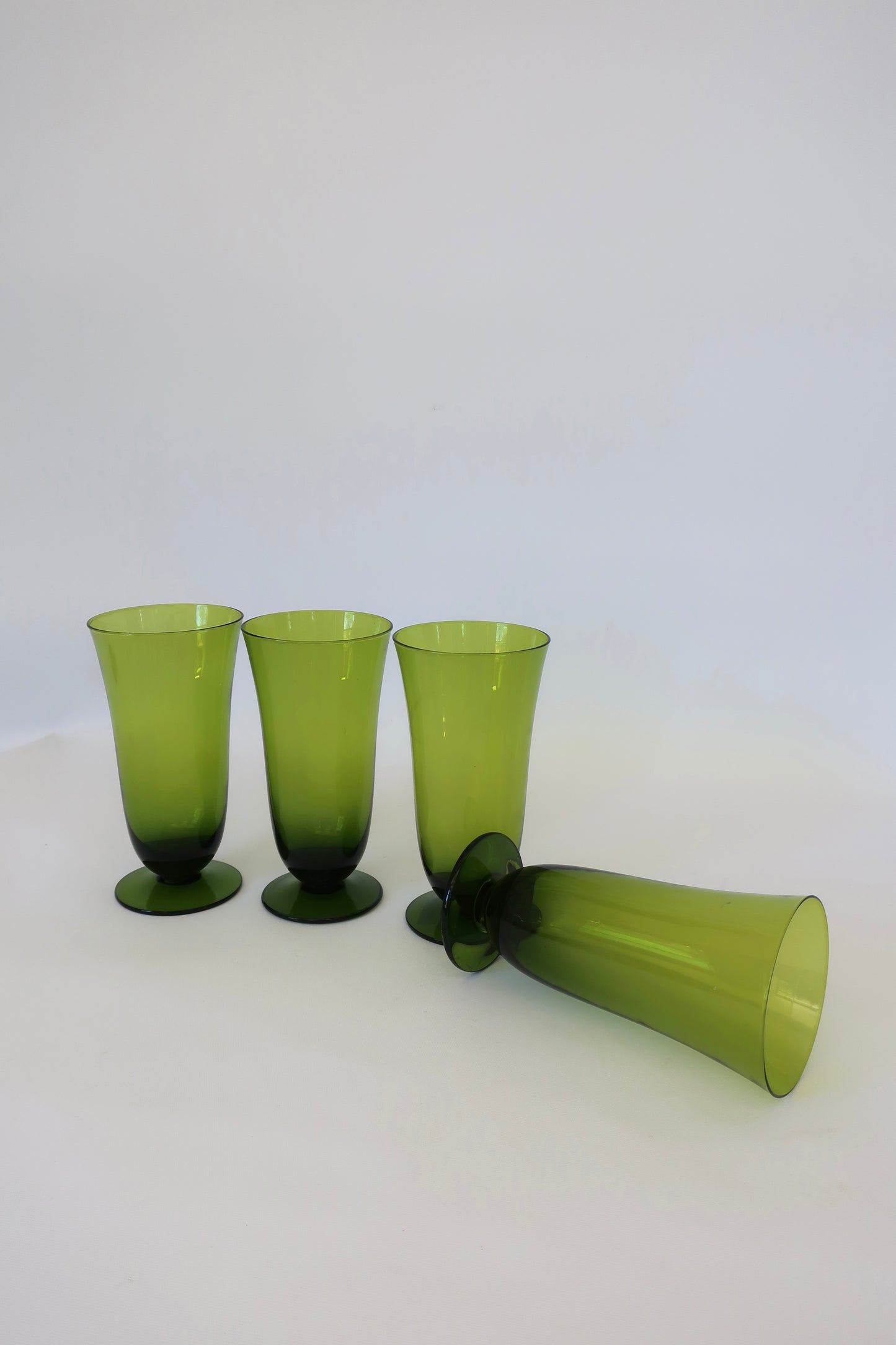 Green Highball Tumblers