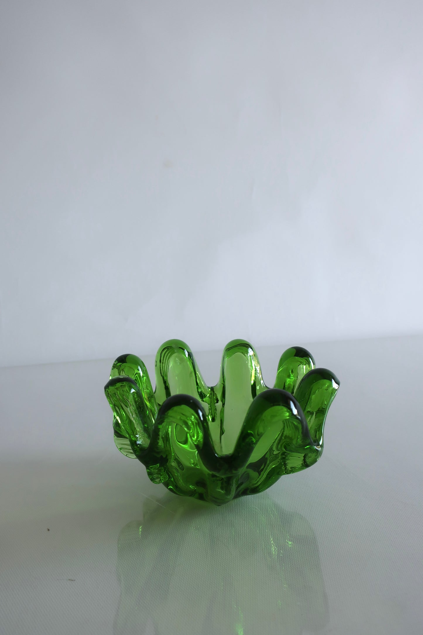 Italian Green Ashtray